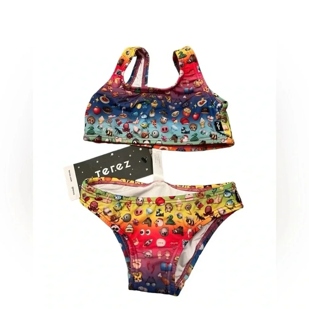 NWT Terez Emoji bikini size 2